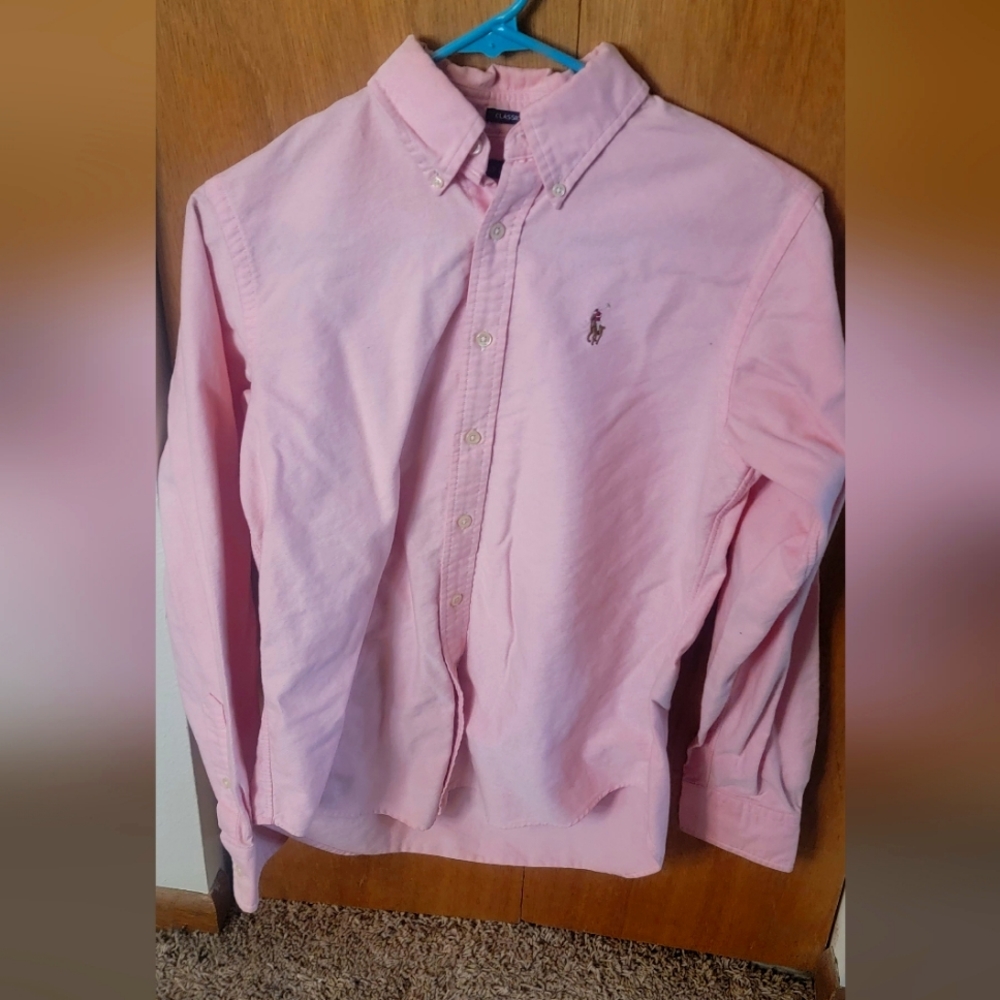 2 Pink dress shirt